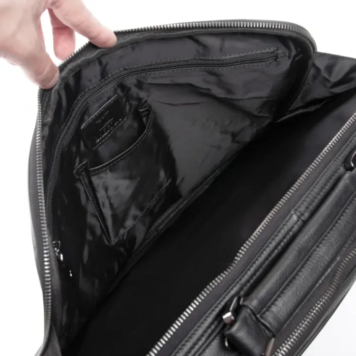 Сумка Мужская Портфель кожа BRETTON 9221-1 black