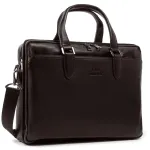 Сумка Мужская Портфель кожа BRETTON 411-1 brown