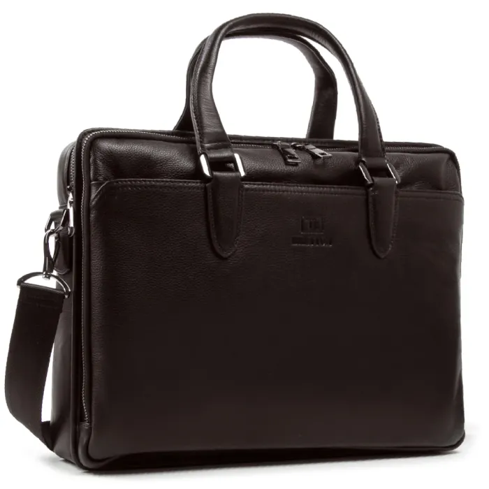 Сумка Мужская Портфель кожа BRETTON 411-1 brown