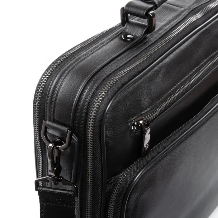 Сумка Мужская Портфель кожа BRETTON 9221-1 black