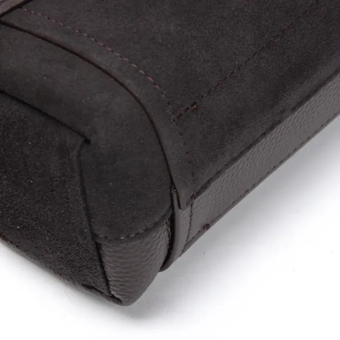 Сумка Женская Классическая замш ALEX RAI 93055 brown