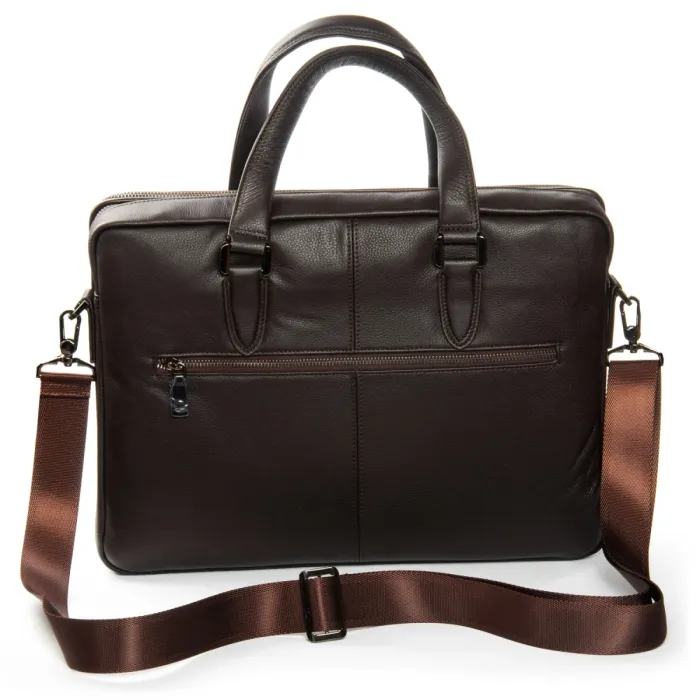 Сумка Мужская Портфель кожа BRETTON 411-1 brown