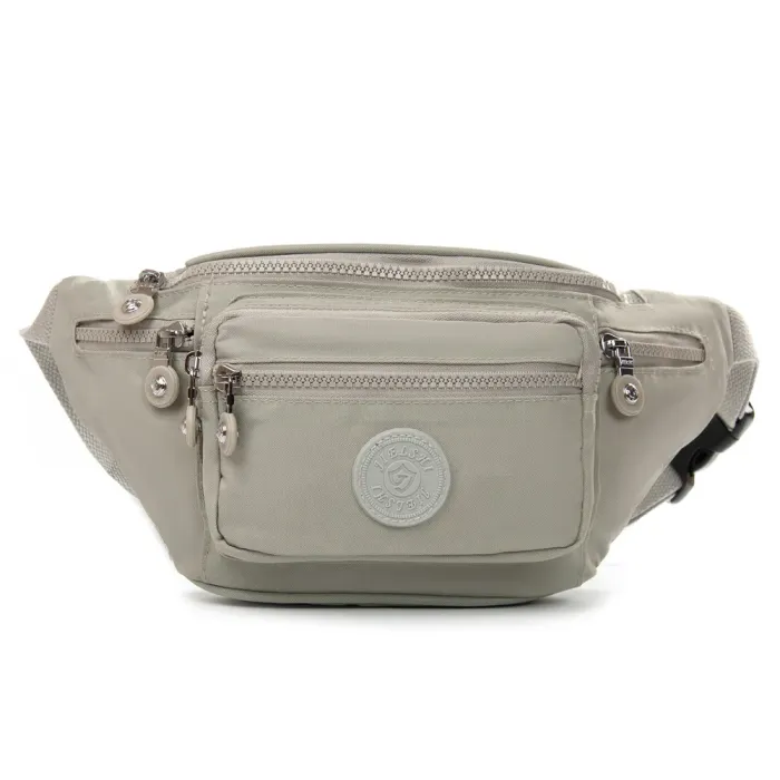 Сумка Женская Текстиль на пояс полиамид Jielshi K-918 beige