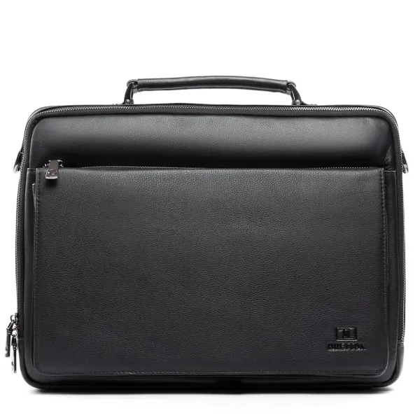 Сумка Мужская Портфель кожа BRETTON 1750-1 black