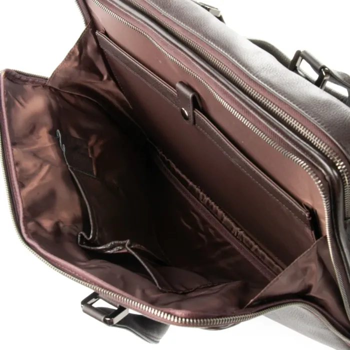 Сумка Мужская Портфель кожа BRETTON 411-1 brown