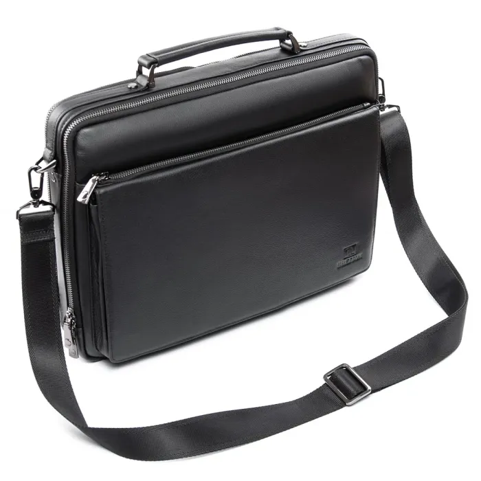 Сумка Мужская Портфель кожа BRETTON 1750-1 black