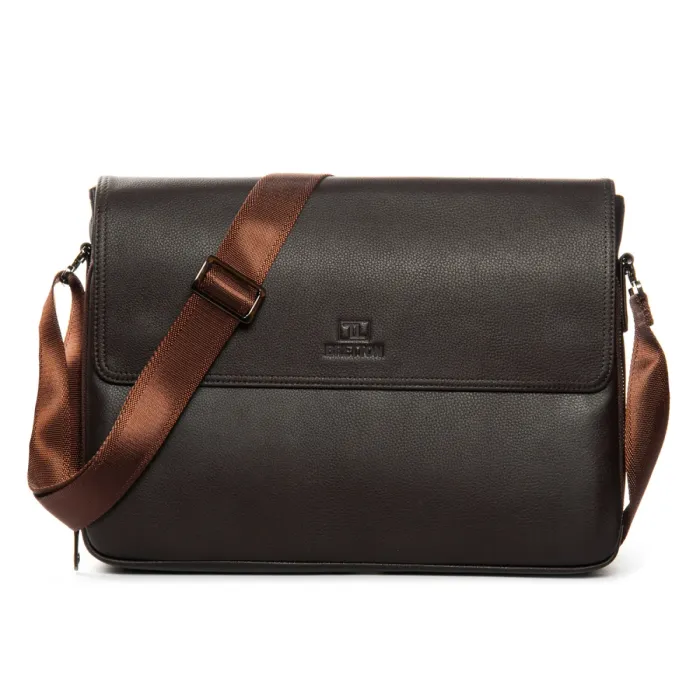 Сумка Мужская Портфель кожа BRETTON 3710-7 brown