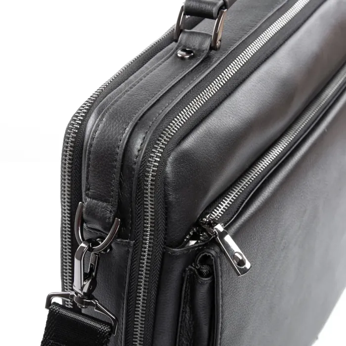 Сумка Мужская Портфель кожа BRETTON 1750-1 black