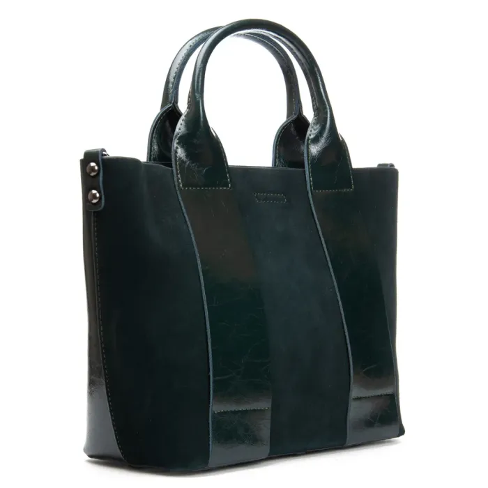 Сумка Женская Классическая замш ALEX RAI 00110 green