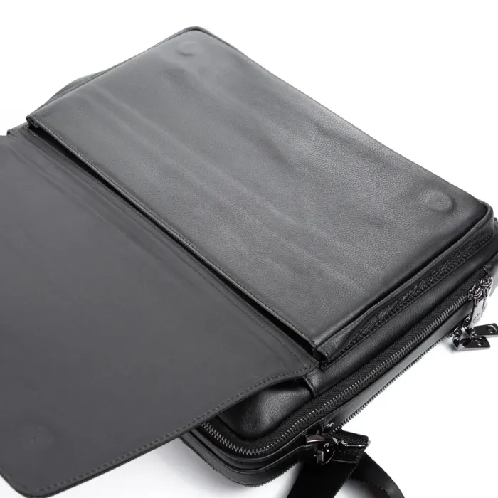 Сумка Мужская Портфель кожа BRETTON 1750-1 black