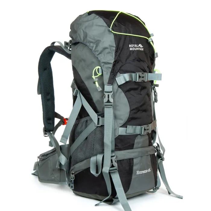 Рюкзак Туристический нейлон Royal Mountain 1497-65L black