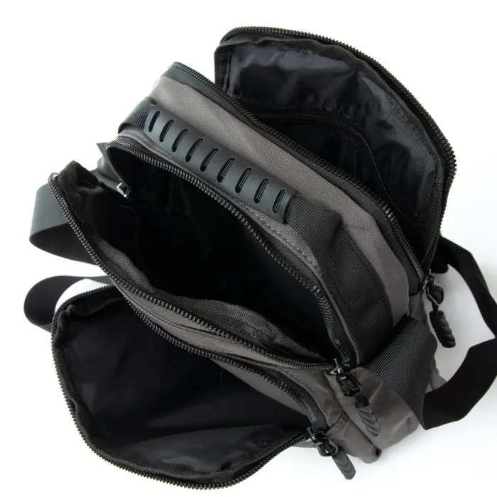 Сумка Мужская Планшет нейлон Lanpad 0939 grey бол