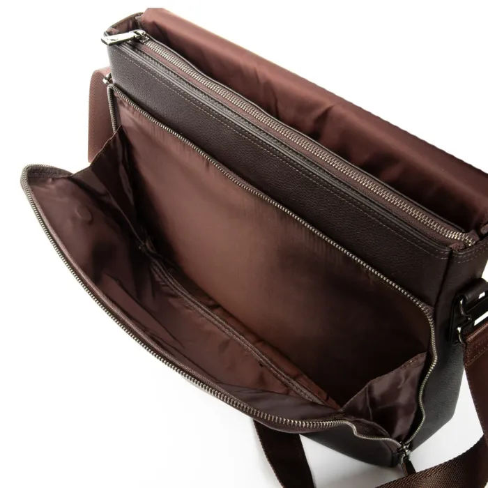Сумка Мужская Портфель кожа BRETTON 3710-7 brown