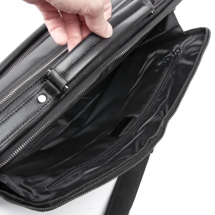 Сумка Мужская Портфель кожа BRETTON 1750-1 black