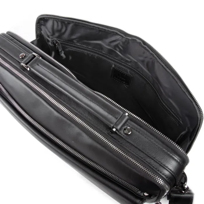 Сумка Мужская Портфель кожа BRETTON 1750-1 black