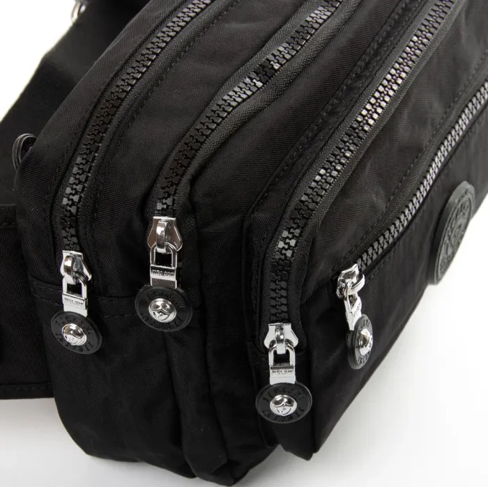 Сумка Женская Текстиль на пояс полиамид Jielshi ZT-019 black