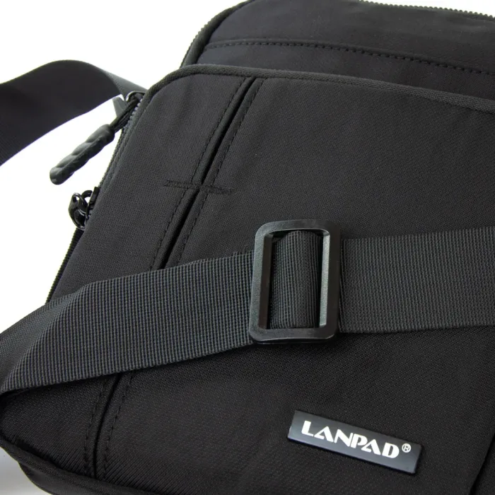Сумка Мужская Планшет нейлон Lanpad 0939 black бол