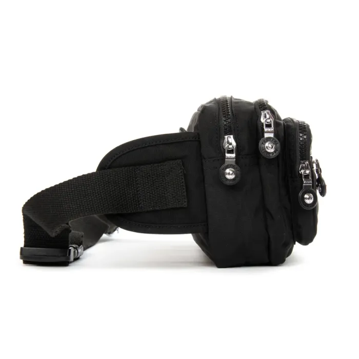 Сумка Женская Текстиль на пояс полиамид Jielshi ZT-019 black