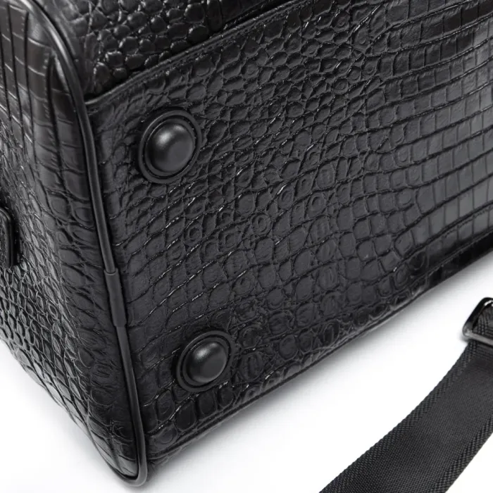 Сумка Мужская Дорожная кожа BRETTON 2897-46 black