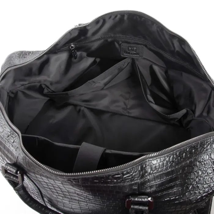 Сумка Мужская Дорожная кожа BRETTON 2897-46 black