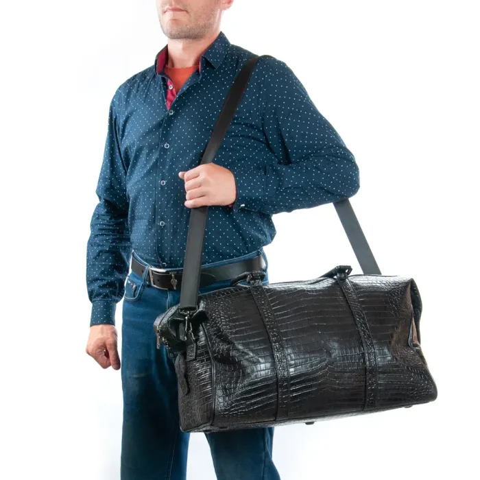 Сумка Мужская Дорожная кожа BRETTON 2897-46 black