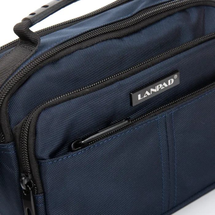 Сумка Мужская Планшет нейлон Lanpad 4135 blue