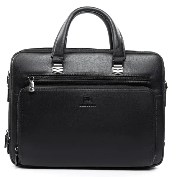 Сумка Мужская Портфель кожа BRETTON 3492-1A black
