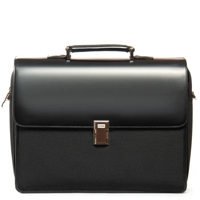 Сумка Мужская Портфель кожа 0200070601 black