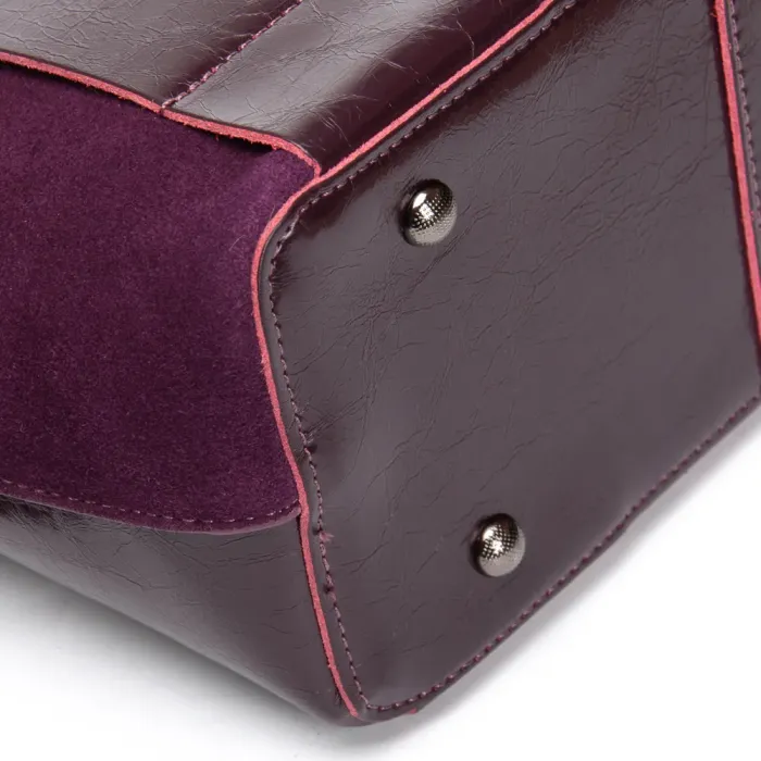 Сумка Женская Классическая замш ALEX RAI 00110 red