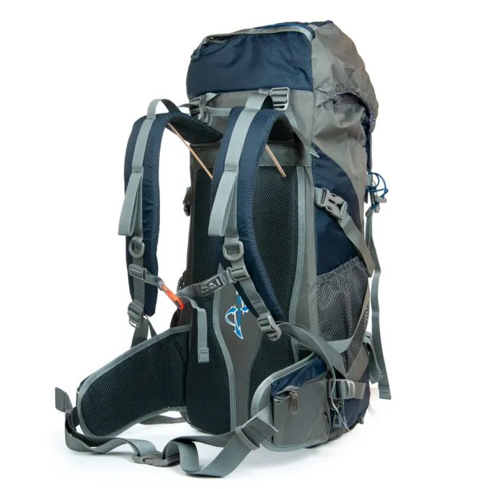 Рюкзак Туристический нейлон Royal Mountain 1497-65L blue