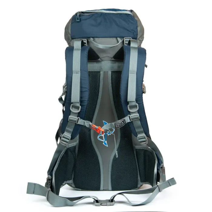 Рюкзак Туристический нейлон Royal Mountain 1497-65L blue