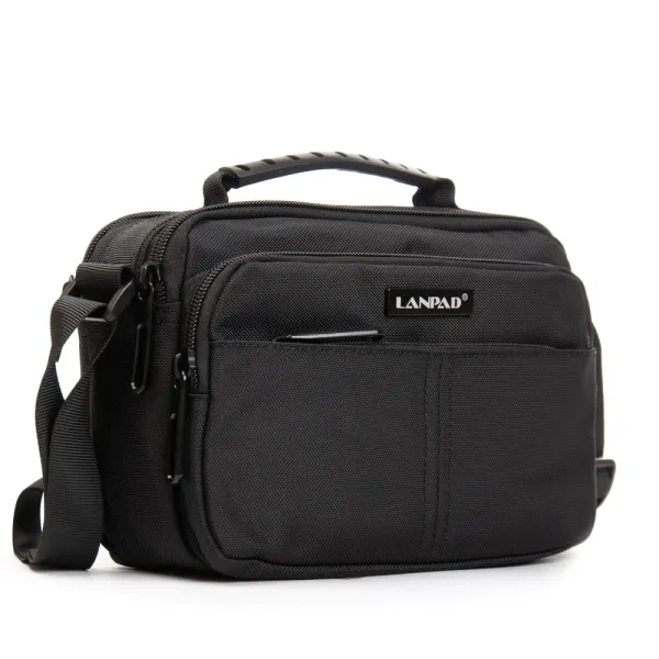 Сумка чоловіча на плече нейлон Lanpad 83017 green