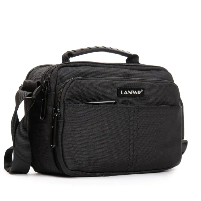 Сумка Мужская Планшет нейлон Lanpad 4135 black