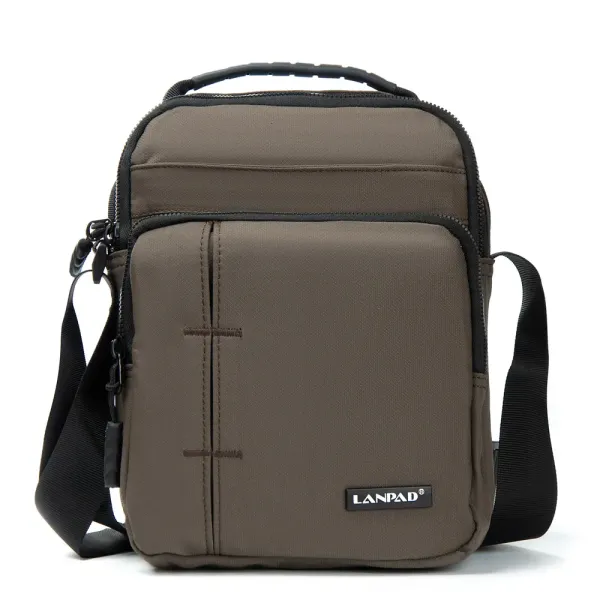 Сумка Мужская Планшет нейлон Lanpad 0939 brown бол