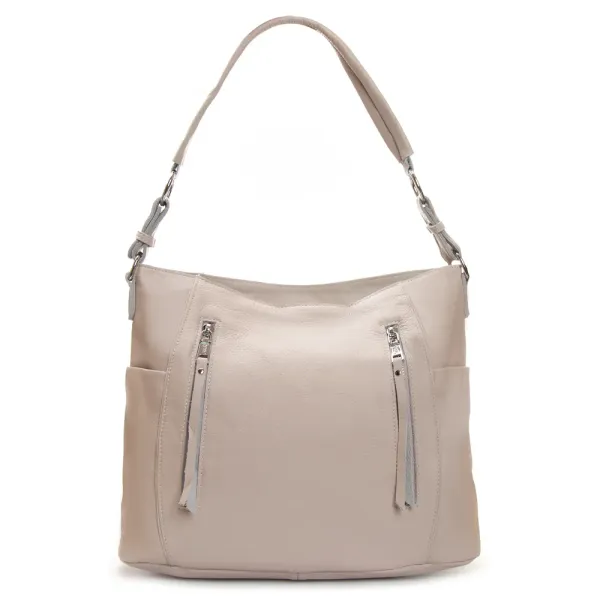 Сумка Женская Классическая кожа ALEX RAI 2031-9 white-grey