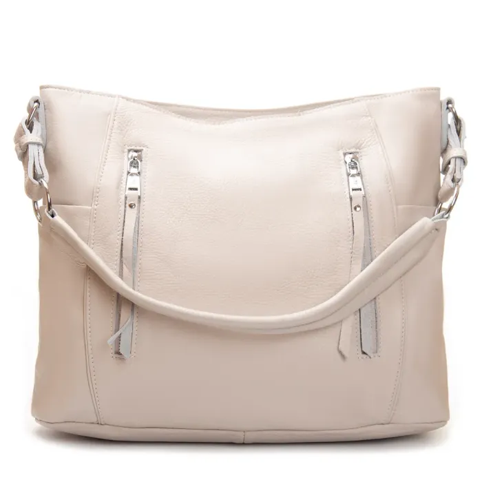 Сумка Женская Классическая кожа ALEX RAI 2031-9 white-grey