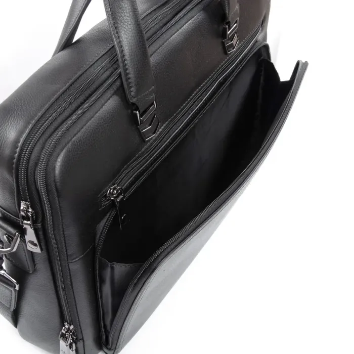 Сумка Мужская Портфель кожа BRETTON 3492-1A black