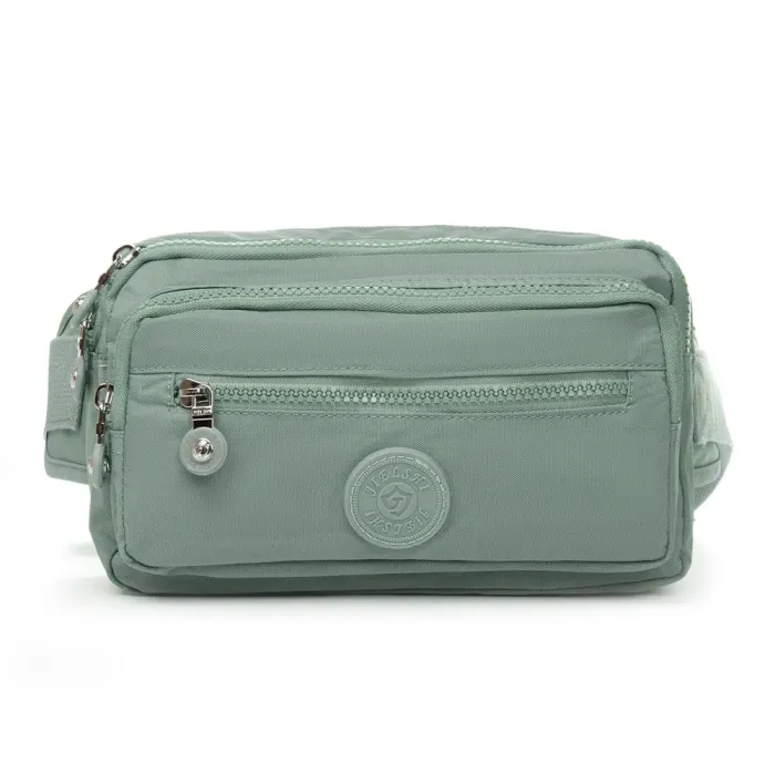 Сумка Женская Текстиль на пояс полиамид Jielshi ZT-019 b.blue