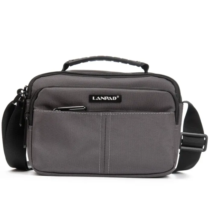 Сумка Мужская Планшет нейлон Lanpad 4135 grey