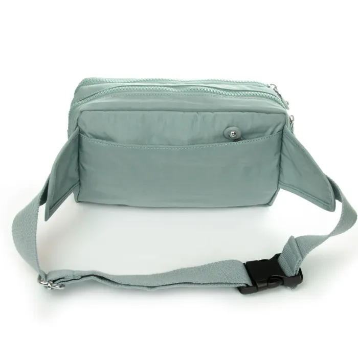 Сумка Женская Текстиль на пояс полиамид Jielshi ZT-019 b.blue