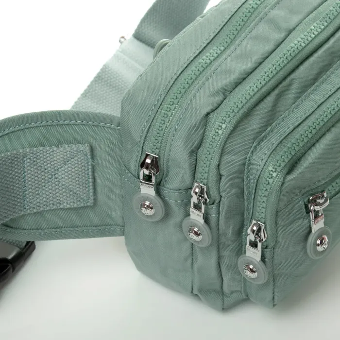 Сумка Женская Текстиль на пояс полиамид Jielshi ZT-019 b.blue