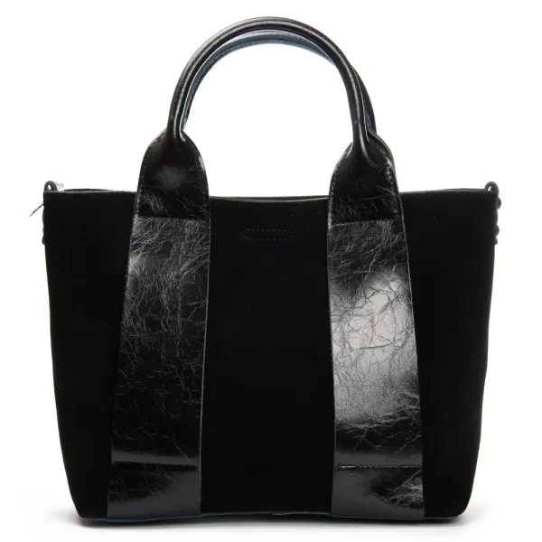 Сумка Женская Классическая замш ALEX RAI 00110 black