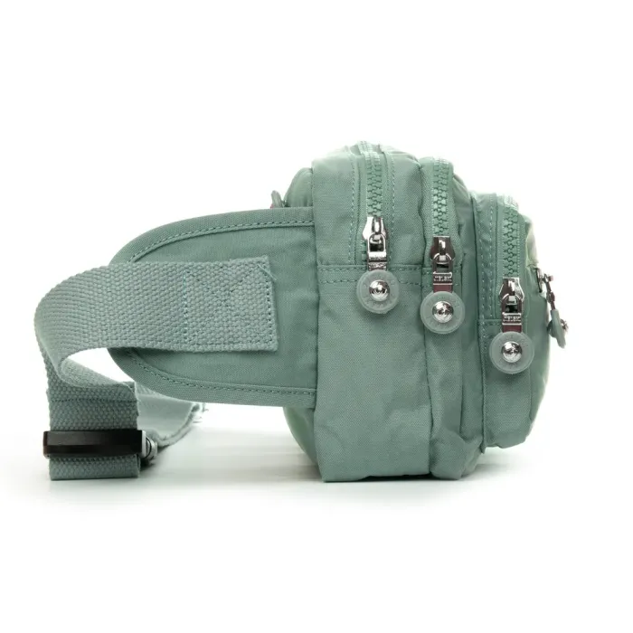 Сумка Женская Текстиль на пояс полиамид Jielshi ZT-019 b.blue