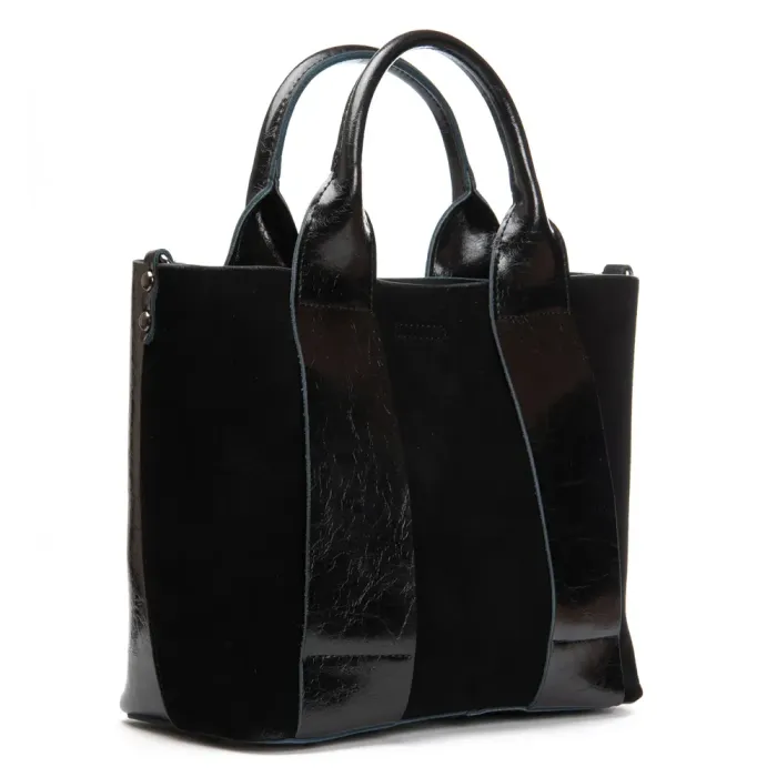 Сумка Женская Классическая замш ALEX RAI 00110 black