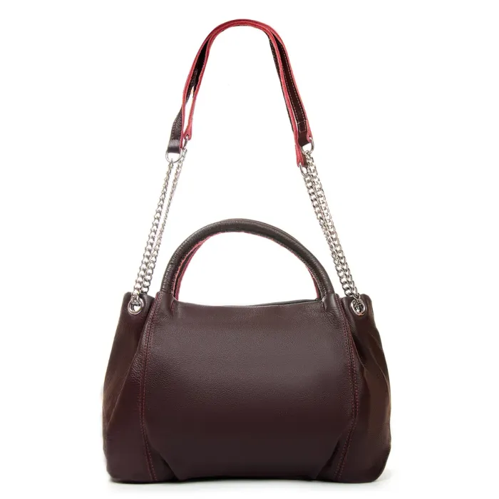 Сумка Женская Классическая кожа ALEX RAI 8918-9 bordo