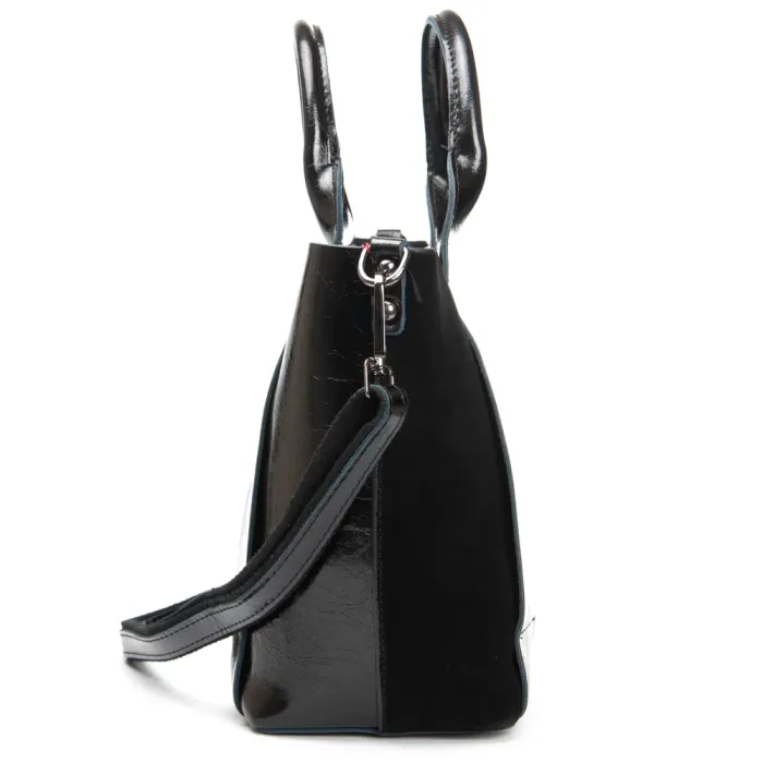 Сумка Женская Классическая замш ALEX RAI 00110 black