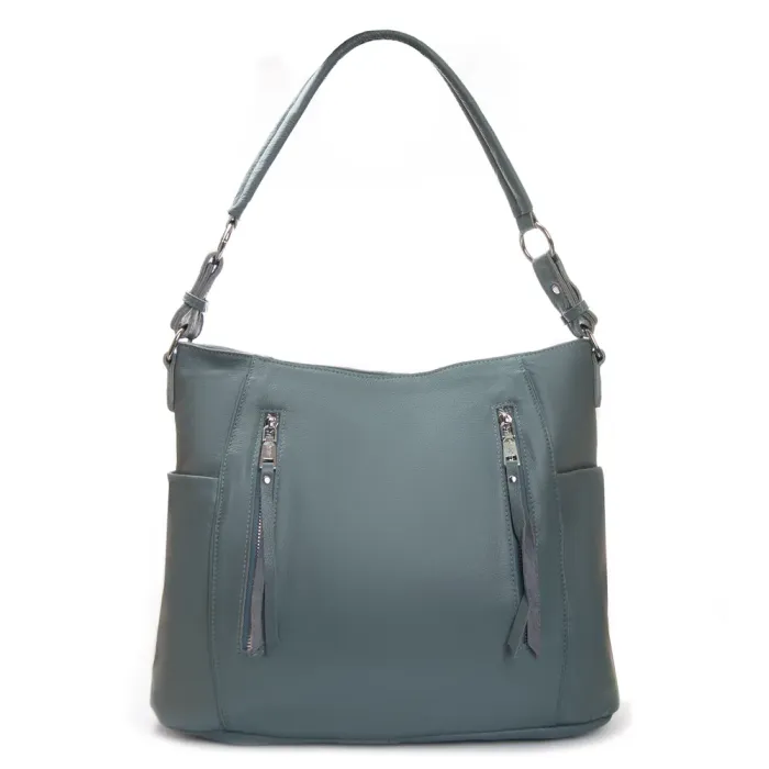 Жіночий гаманець Classic шкіряний Dr.Bond W1-V dark-green