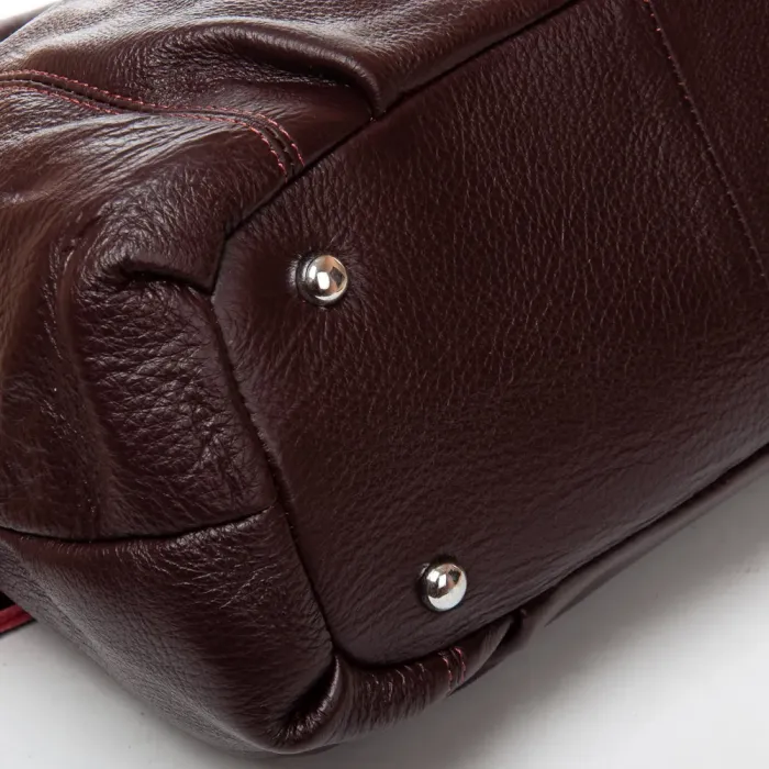 Сумка Женская Классическая кожа ALEX RAI 8918-9 bordo