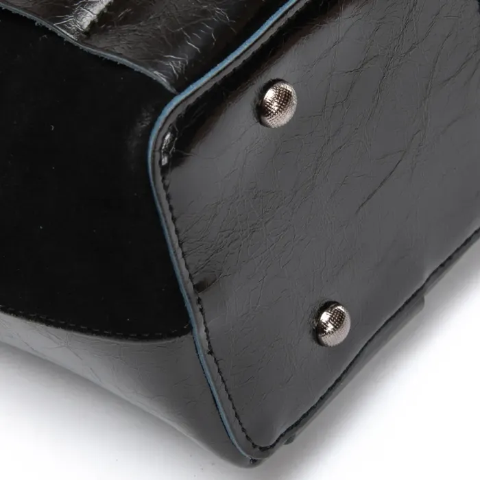 Сумка Женская Классическая замш ALEX RAI 00110 black