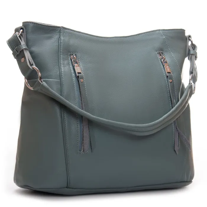 Сумка Женская Классическая кожа ALEX RAI 2031-9 l.green